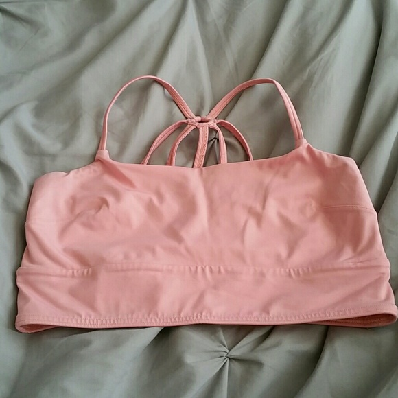 Soma Other - SOMA SPORT STRAPPY RING BACK PINK YOGA BRA MEDIUM
